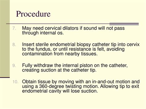 PPT - Endometrial Biopsy PowerPoint Presentation, free download - ID:217121