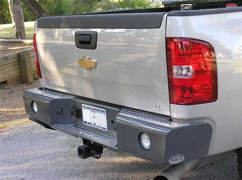 Heavy Duty Rear Bumpers for Ford, Dodge, Chevy GMC Trucks, Vans and ...