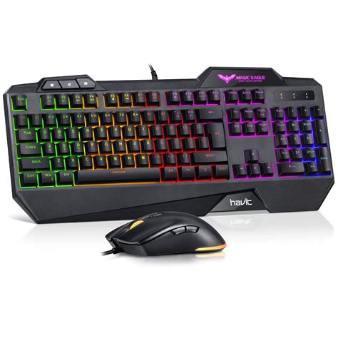 Buy havit Gaming Keyboard and Mouse Combo, Backlit Computer keyboards ...