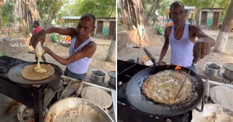 Internet Abuzz Over Man's Ghee-Soaked Paratha Cooking Method