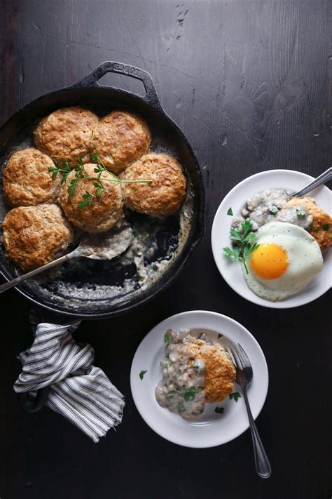 Biscuits & Gravy Breakfast Skillet - Wife Mama Foodie