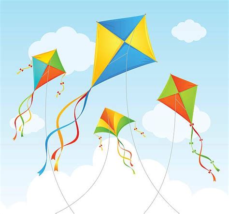 Best Kite Illustrations, Royalty-Free Vector Graphics & Clip Art - iStock | Иллюстрации, Раскраски