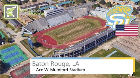 Ace W. Mumford Stadium (Baton Rouge) Southern Jaguars 2016 - YouTube