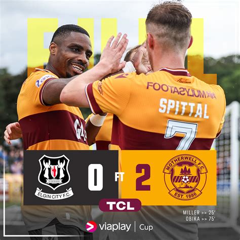 Motherwell FC on Twitter: "A comfortable win in Elgin to kick-off the Viaplay Cup. Lennon Miller ...