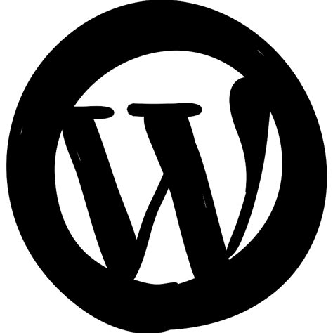 Wordpress Logo Png White