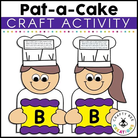 Pat-a-Cake Craft Activity - Crafty Bee Creations