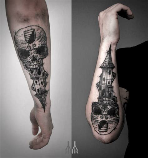 15 Gorgeous Fantasy Castle Tattoos | Best tattoos for women, Tattoos ...