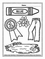Blue Coloring Pages sketch template
