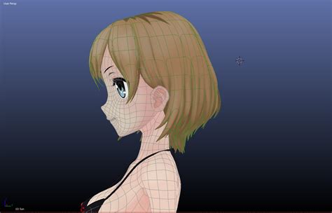 Blender Anime Girl