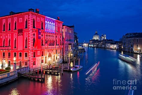 Venice by night Photograph by Delphimages Photo Creations - Fine Art America