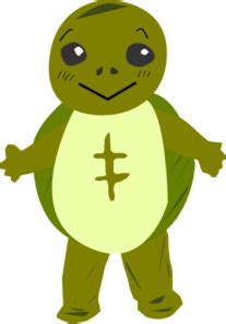 Cartoon Turtle Character Clip Art at Clker.com - vector clip art online, royalty free & public ...