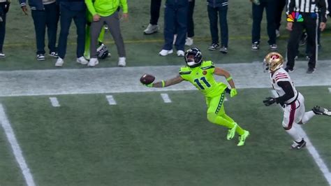 Jaxon Smith-Njigba takes a sensational one-handed catch against 49ers | Video | Watch TV Show ...