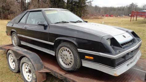 $1,800 OBO: 1987 Dodge Shelby Charger | Barn Finds