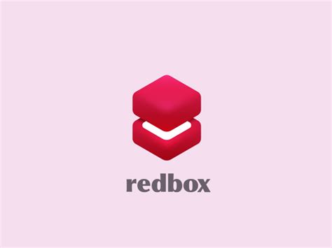 RedBox Logo Design by Muhammed Bagher Rezaei on Dribbble