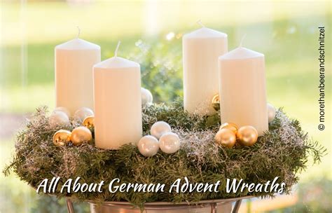 All About German Advent Wreaths - More than Beer and Schnitzel