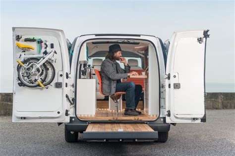 World’s First All-Electric Mobile Office Built Into a Nissan Van | Urbanist