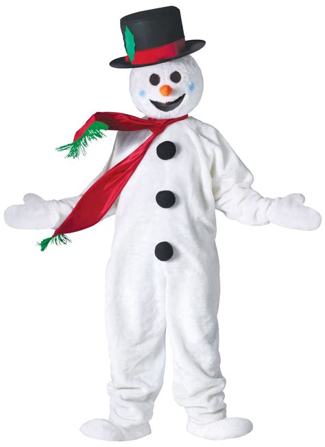 New Snowman Mascot Costume