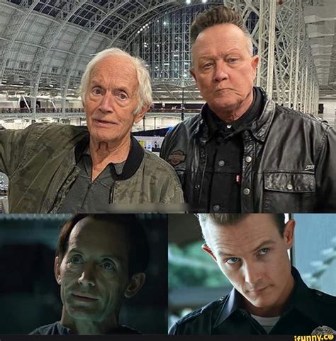 Advanced model androids: Lance Henriksen (Aliens) and Robert Patrick ...