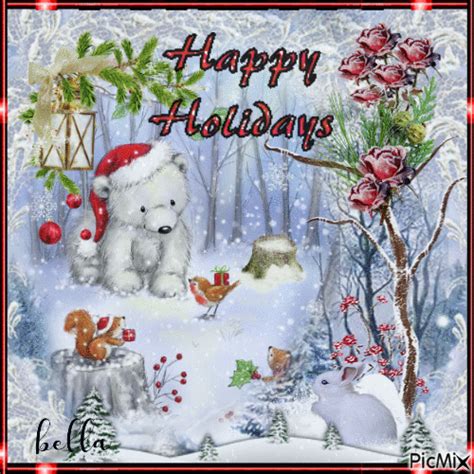 Winter Happy Holidays Gif Pictures, Photos, and Images for Facebook ...