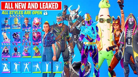 Fortnite OG ALL LEAKED Skins and Emotes (incl. new Stranger Things ...