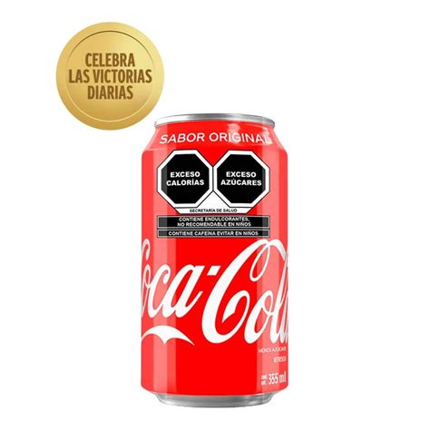 Refresco Coca Cola sabor original lata 355 ml | Walmart