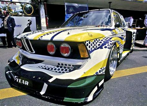 BMW Art Car by Roy Lichtenstein Bmw 320i, Bmw E9, Roy Lichtenstein ...