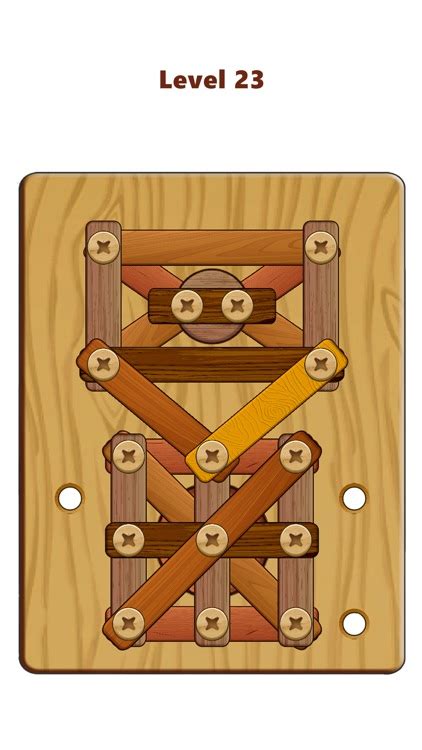 Wood Nuts & Bolts Puzzle by ABI GLOBAL LTD.