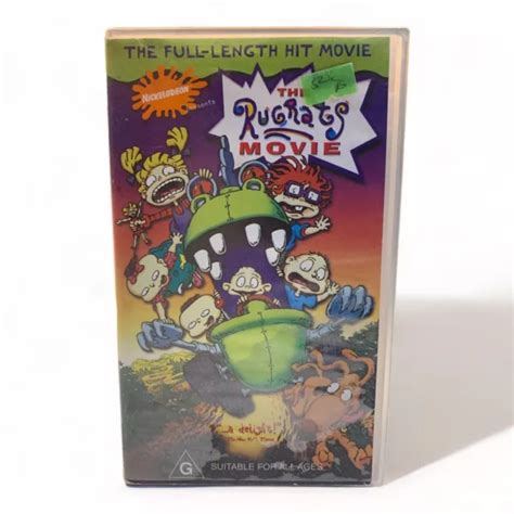 RUGRATS NICKELODEON VHS VIDEO The Rugrats Movie $10.00 - PicClick AU