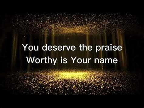 Worthy | Elevation Worship Lyric Video - YouTube