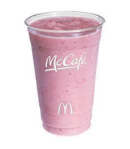 McDonald's Strawberry Banana Smoothie | Just A Pinch