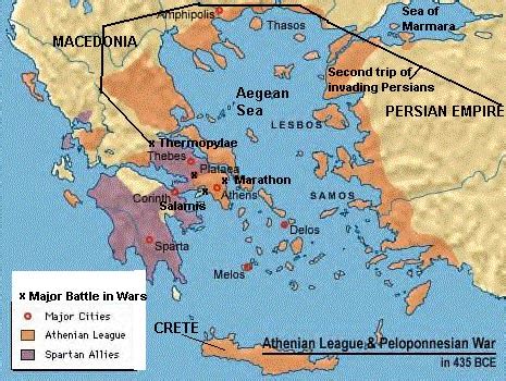 Battle Of Thermopylae Map