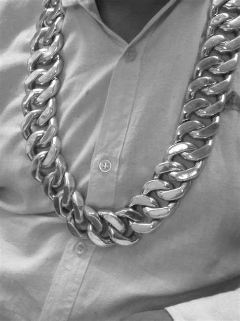 M'y big chain silver38mm 80co 2300grammes Thick Silver Necklace, Chunky Chain Necklaces, Mens ...