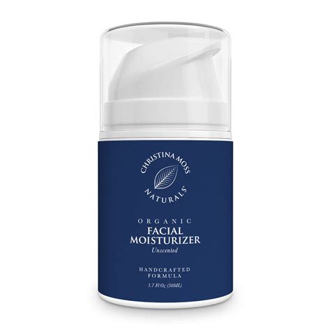 Facial Moisturizer - Unscented - Made With Organic Aloe Vera And Pure, Clean Ingredients ...