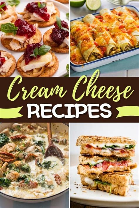 25 Easy Cream Cheese Recipes We Can't Resist - Insanely Good