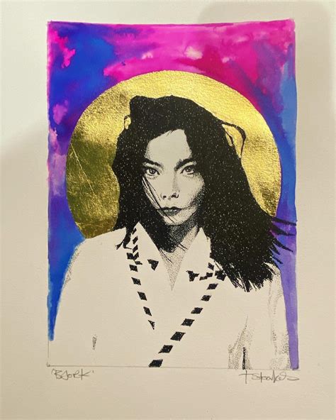 Bjork Drawing