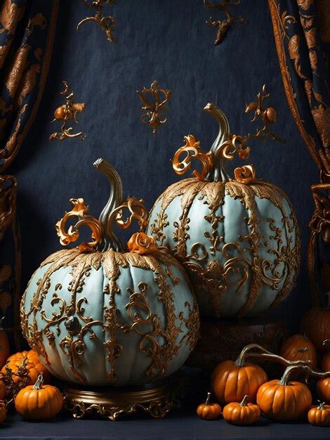 Premium Photo | Halloween pumpkin wallpaper