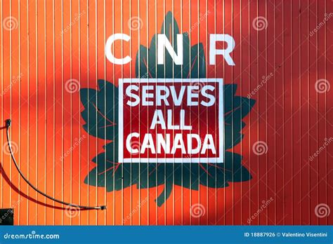 Canadian National Railway Logo Editorial Photo - Image: 18887926