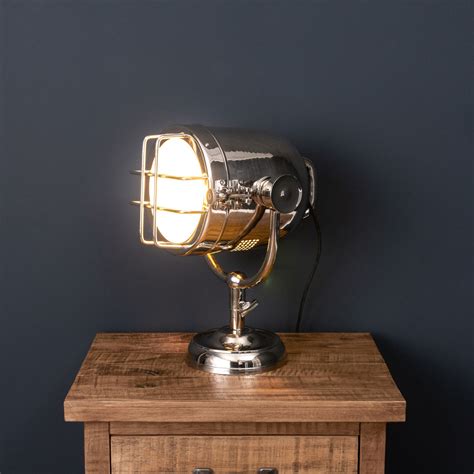 Industrial Style Spotlight Table Lamp - Interior Flair