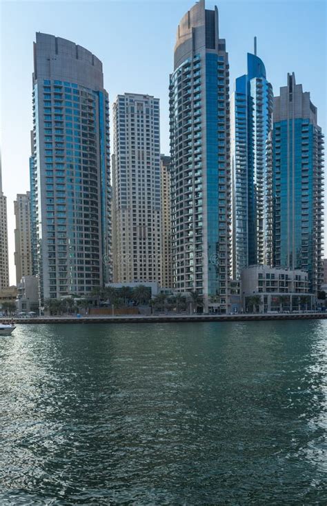 View of Dubai Marina, United Arab Emirates Editorial Image - Image of landscape, destination ...