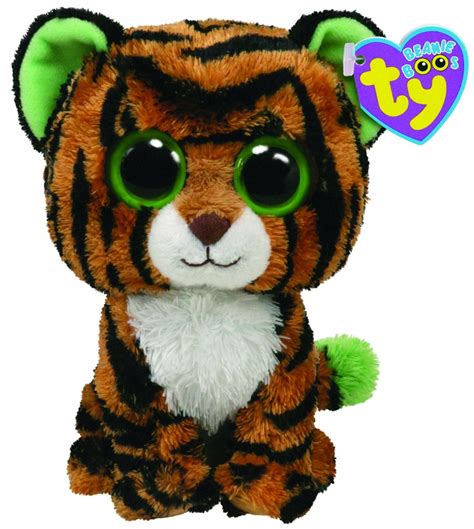 TY Beanie Boos -Stripes the Tiger (Glitter Eyes) Small 6" Plush - Walmart.com