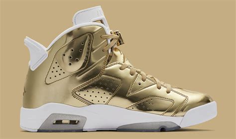 Gold Air Jordan 6 Pinnacle Championship | Sole Collector