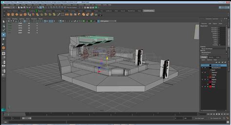 Nostromo Bridge from Alien 1979 — polycount