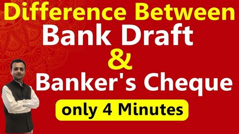 bankers cheque vs bank draft - Jennifer King