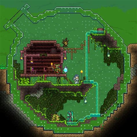 Biome in a Bottle - Album on Imgur | Biomes, Terraria house ideas, Terraria house design