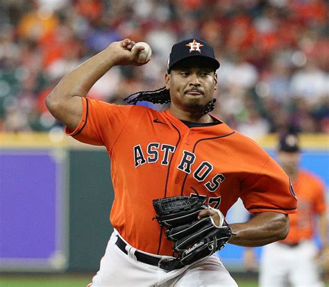 Houston Astros starter Luis Garcia on what new MLB rules will mean for his windup