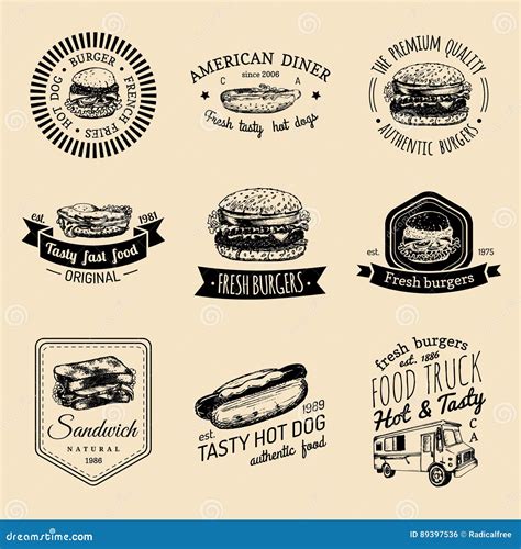 Fast Food Restaurant Signs