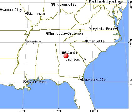 Jackson, Georgia (GA 30233) profile: population, maps, real estate ...