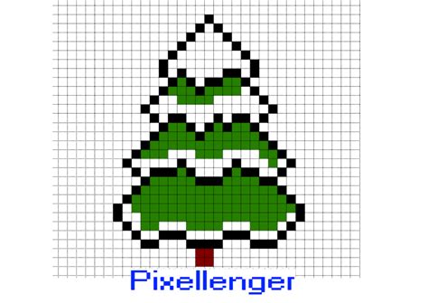 Christmas Tree Snow Pixel Art | For Kids - Read, Play, Create!