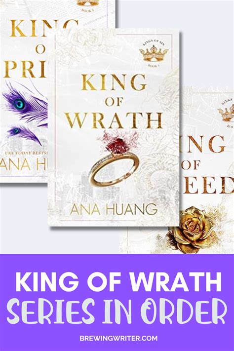 King of Wrath Series in Order (Kings of Sin Series)