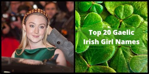 20 POPULAR Gaelic IRISH GIRL NAMES